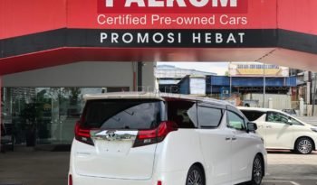 TOYOTA ALPHARD 2.5SC YEAR 2016 full